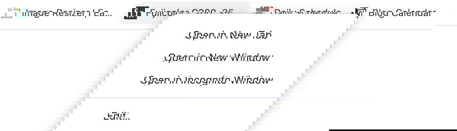 Edit your bookmark name in Google Chrome