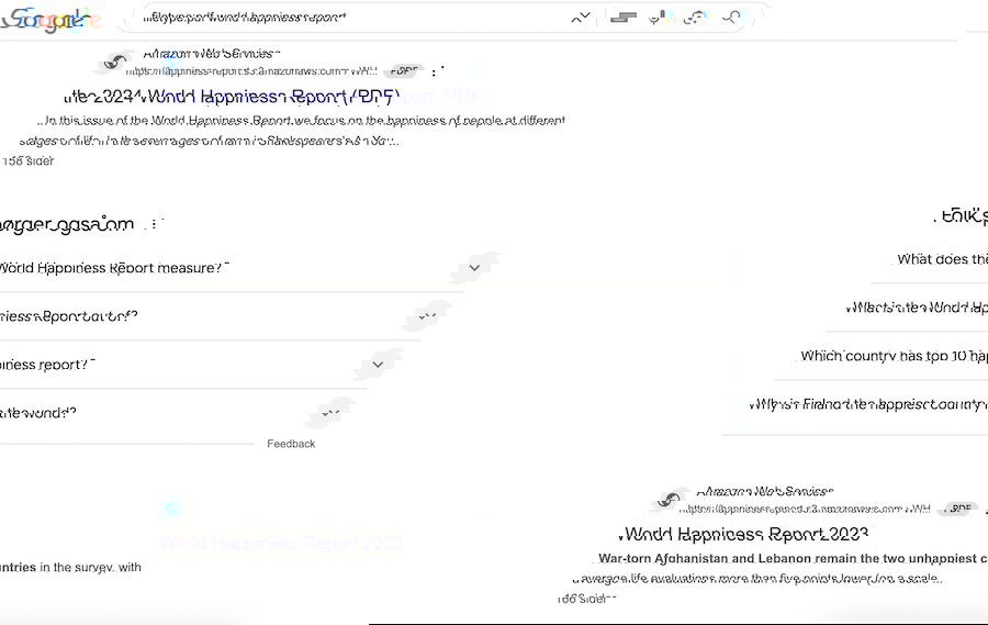 A "filetype: operator" search operator in Google results