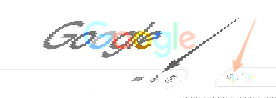 The microphone icon in Google search