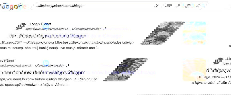 A Google search operator for different websites