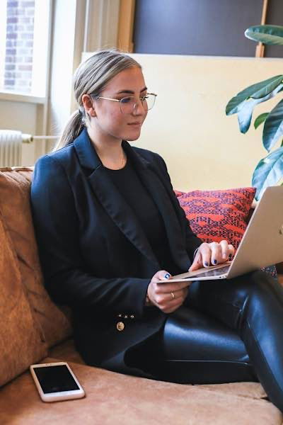 Ai Avatar Interview Laptop