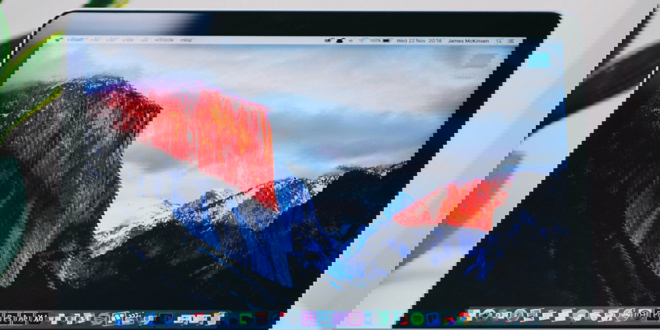 Photo of Mac home screen
