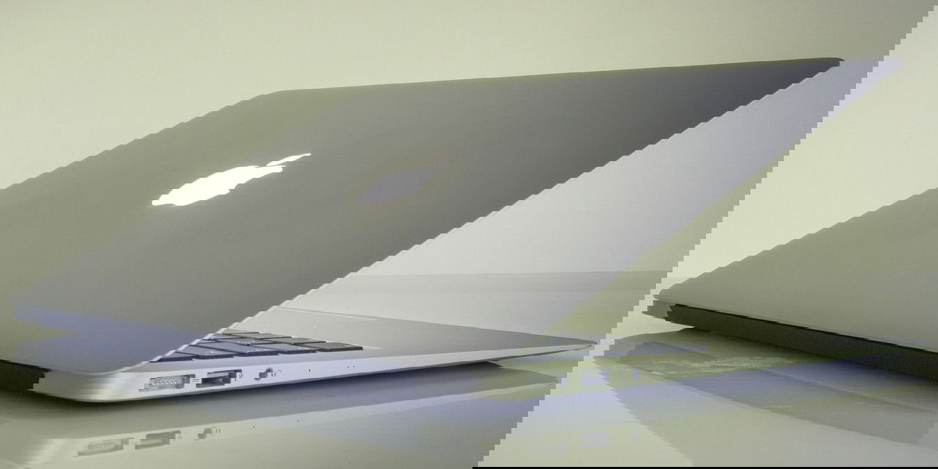 Mac Laptop Folded
